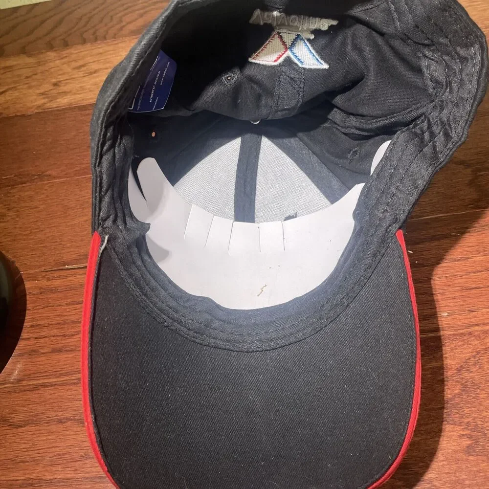 Jeff Gordon #24 Black Red & Yellow Valvoline Nascar Hat Adjustable Back Cap NEW